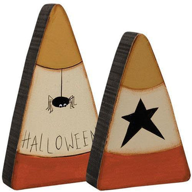 2 Set Candy Corn w Star - The Fox Decor